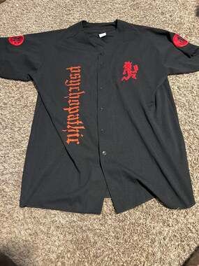 Vintage Insane Clown Posse Psychopathic Records Baseball Jersey 3XL